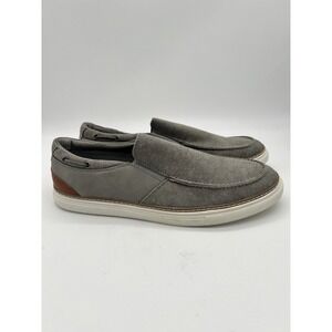 Gallery Seven Shoes Mens Size 10.5 Light Gray‎ Slip On Casual Loafer Comfort New